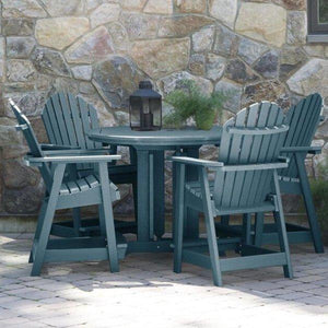 Adirondack Hamilton 5pc Round Counter Height Outdoor Dining Set Dining Set