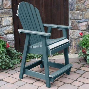 Adirondack Hamilton 5pc Round Counter Height Outdoor Dining Set Dining Set