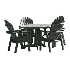 Adirondack Hamilton 5pc Round Dining Set Dining Set Charleston Green