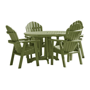 Adirondack Hamilton 5pc Round Dining Set Dining Set Dried Sage