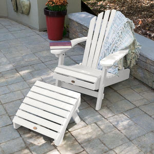 Adirondack Hamilton Folding & Reclining Chair with Folding Ottoman Outdoor Chair