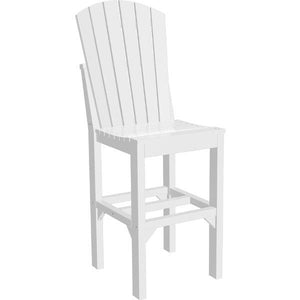 Adirondack Side Chair Side Chair Bar Height / White
