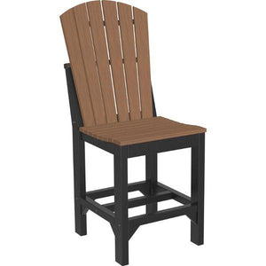Adirondack Side Chair Side Chair Counter Height / Antique Mahogany & Black