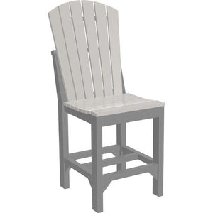 Adirondack Side Chair Side Chair Counter Height / Dove Gray & Slate