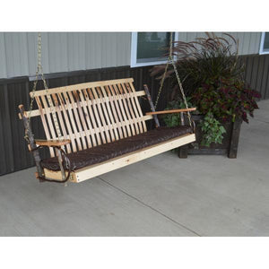 Amish Hickory Porch Swing Porch Swing