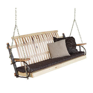 Amish Hickory Porch Swing Porch Swing