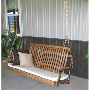 Amish Hickory Porch Swing Porch Swing
