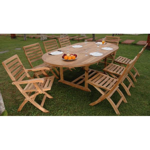 Anderson Teak Bahama Andrew 9-Pieces Dining Set Dining Set