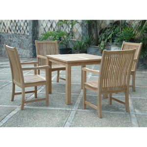 Anderson Teak Bahama Chicago 5-Pieces Bistro Set Dining Set