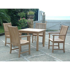 Anderson Teak Bahama Chicago 5-Pieces Bistro Set Dining Set