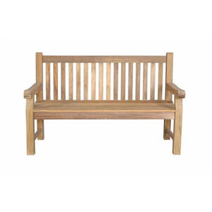 Anderson Teak Devonshire Extra Thick Bench Garden Benches No Cushion / 3 Seater