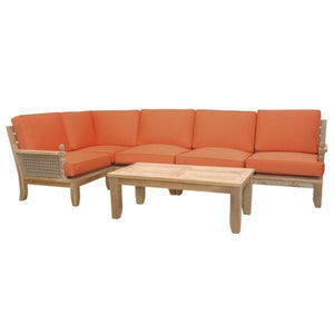 Anderson Teak Luxe 8-Pieces Modular Set Seating Set