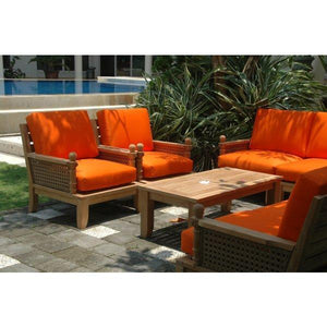 Anderson Teak Luxe 8-Pieces Modular Set Seating Set