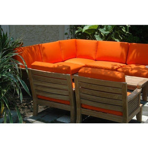 Anderson Teak Luxe 8-Pieces Modular Set Seating Set