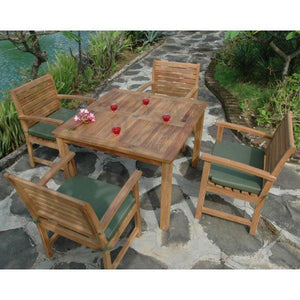 Anderson Teak Montage Victoria 5-Pices Dining Set Dining Set