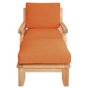 Anderson Teak Riviera Luxe 2-Pieces Modular Set Ottomans