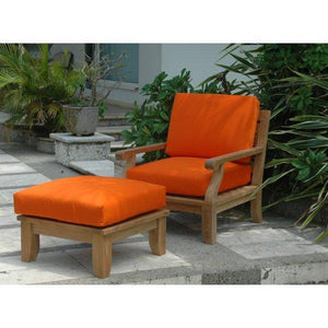 Anderson Teak Riviera Luxe 2-Pieces Modular Set Ottomans