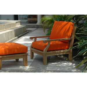 Anderson Teak Riviera Luxe 2-Pieces Modular Set Ottomans