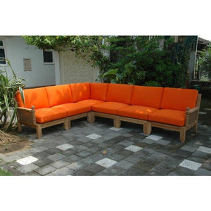 Anderson Teak Riviera Luxe 6-Pieces Modular Set A Seating Set