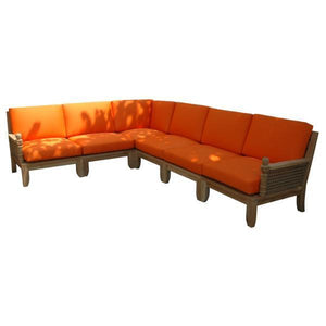 Anderson Teak Riviera Luxe 6-Pieces Modular Set A Seating Set