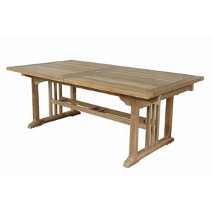 Anderson Teak Sahara 126" Rectangular Double Ext. Table tables
