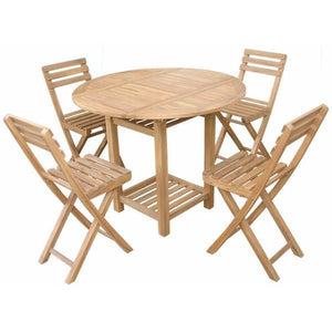 Anderson Teak Seacrest 5-Pieces Counter Table Set Bar Set