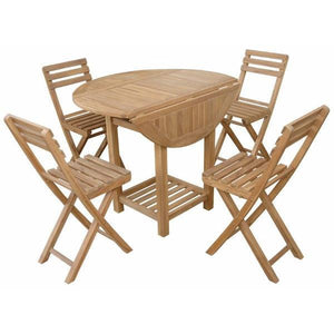 Anderson Teak Seacrest 5-Pieces Counter Table Set Bar Set