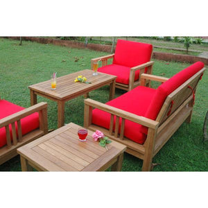 Anderson Teak SouthBay Deep Seating 5-Pieces Conversation Set A Seating Set
