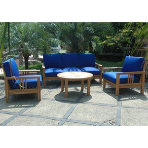 Anderson Teak SouthBay Deep Seating 5-Pieces Conversation Set C Seating Set
