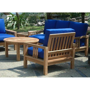 Anderson Teak SouthBay Deep Seating 5-Pieces Conversation Set C Seating Set