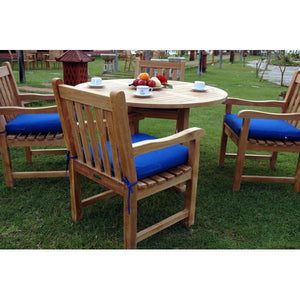 Anderson Teak Tosca Classic Armchair 5-Pieces Dining Set Dining Set