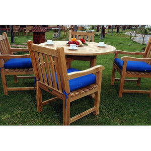 Anderson Teak Tosca Classic Armchair 5-Pieces Dining Set Dining Set