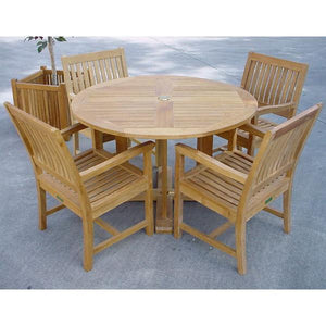 Anderson Teak Tosca Rialto Armchair 5-Pieces Dining Set Dining Set