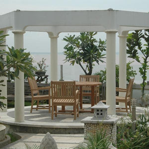 Anderson Teak Tosca Rialto Armchair 5-Pieces Dining Set Dining Set