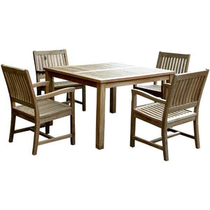 Anderson Teak Windsor Rialto Armchair 5-Pieces Dining Set Dining Set