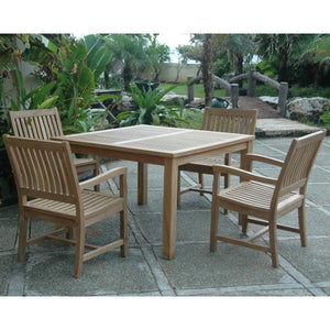 Anderson Teak Windsor Rialto Armchair 5-Pieces Dining Set Dining Set