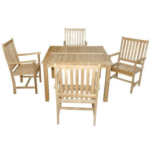 Anderson Teak Windsor Wilshire 5-Pieces Dining Set Dining Set