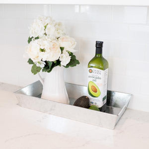 Antiqued Galvanized Steel Trays Trays