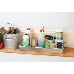 Antiqued Galvanized Steel Trays Trays