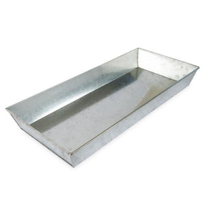 Antiqued Galvanized Steel Trays Trays