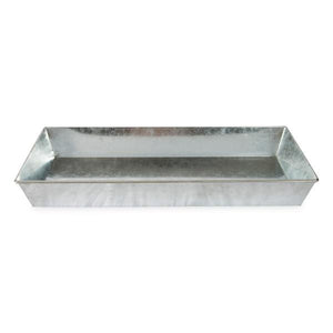 Antiqued Galvanized Steel Trays Trays
