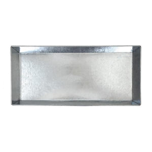 Antiqued Galvanized Steel Trays Trays