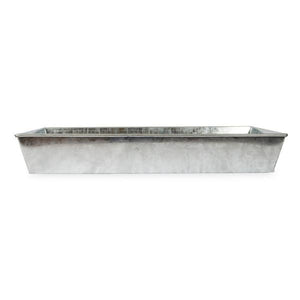 Antiqued Galvanized Steel Trays Trays