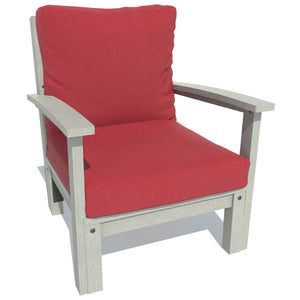 Bespoke Deep Seating Chair Chair Firecracker Red / Coastal Teak