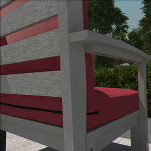 Bespoke Deep Seating Loveseat and Conversation Table Chair