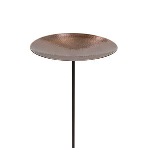 Burnt Copper Birdbath Birdbath Birdbath with Stake