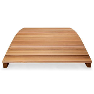 Cedar Garden Bridge with Side Rails Garden Bridge