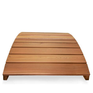 Cedar Garden Bridge with Side Rails Garden Bridge