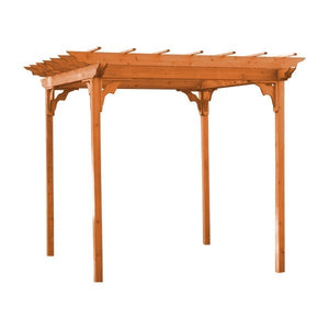 Cedar Pergola Swing Bed Stand - The Charming Bench Company