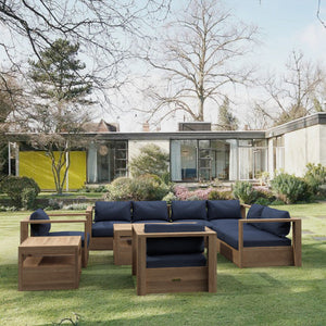 Copacabana 7 pieces Modular Deep Seating Set Conversation Set